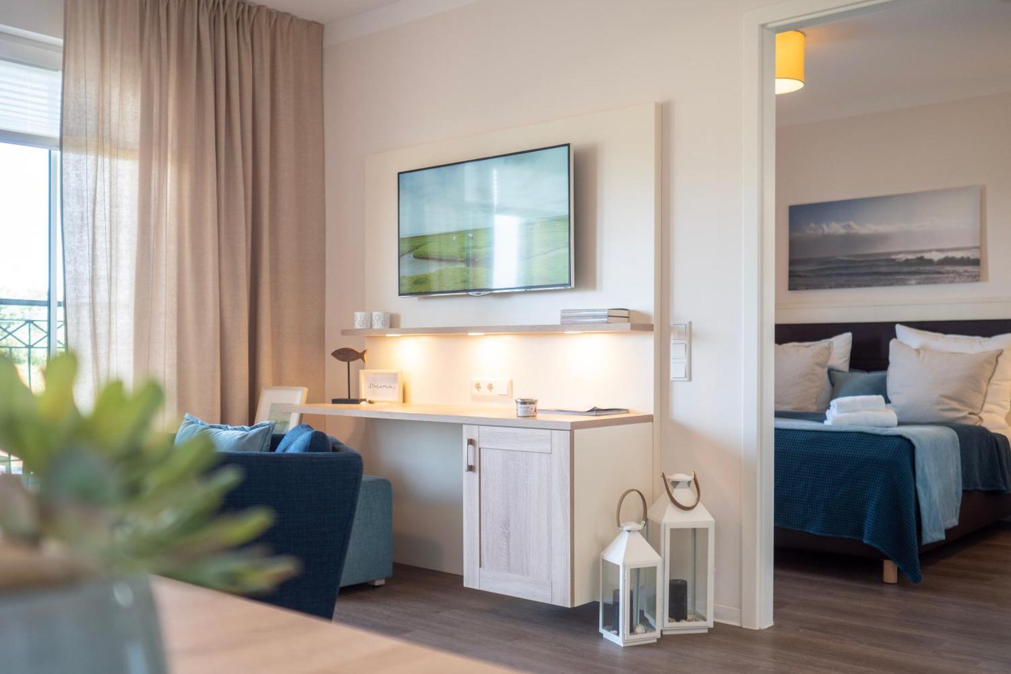 Aparthotel Waterkant Suites - Fewos Am Meer Mit Spa Börgerende-Rethwisch Pokój zdjęcie